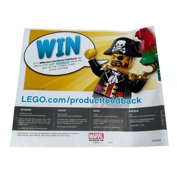 Lego Marvel Spider Man Molten Man Battle #76128 Building Instruction Manual Only - Picture 2 of 9